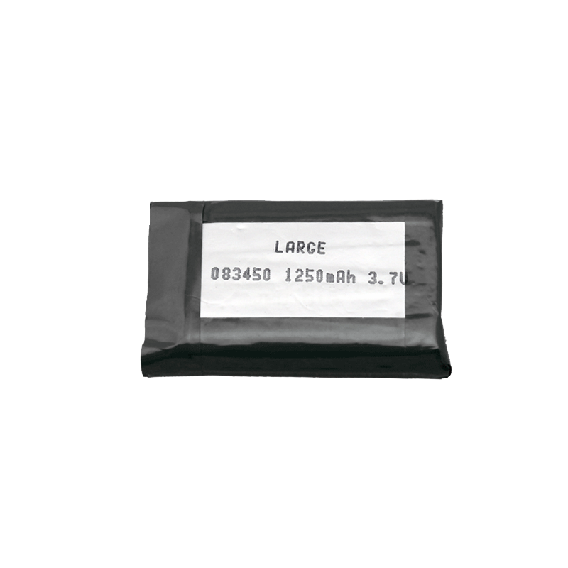 PL083450 3.7V 1250mAh軟包聚合物鋰電池