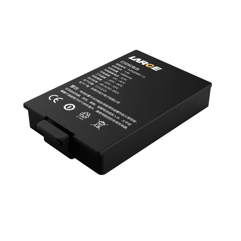 7.4V 1400mAh 454261 打印機(jī)聚合物鋰電池
