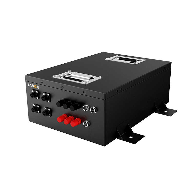 48V 50Ah AGV小車磷酸鐵鋰動力電池組，Can通訊